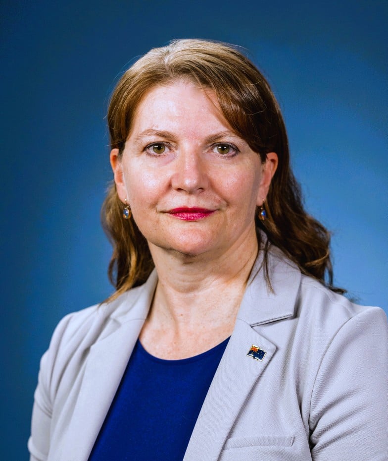 Portrait of H.E. Lisa White, High Commissioner to Naoero